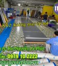 Bạt Hàn Quốc hoặc PVC dày 0.55mm – 0.62mm