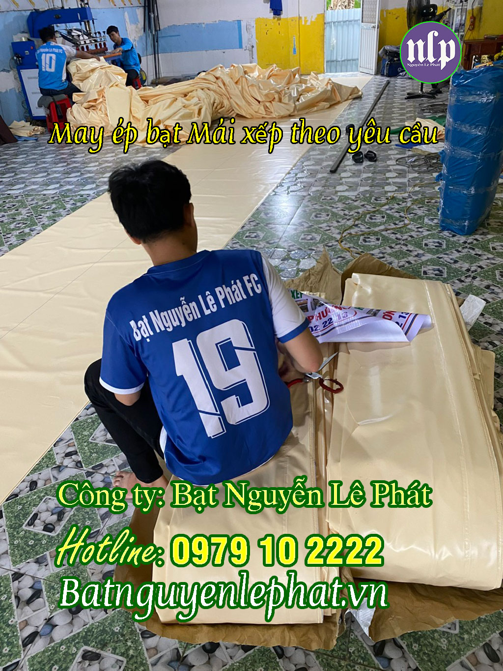 Báo giá may ép bạt mái hiên mái xếp Buôn Ma Thuột