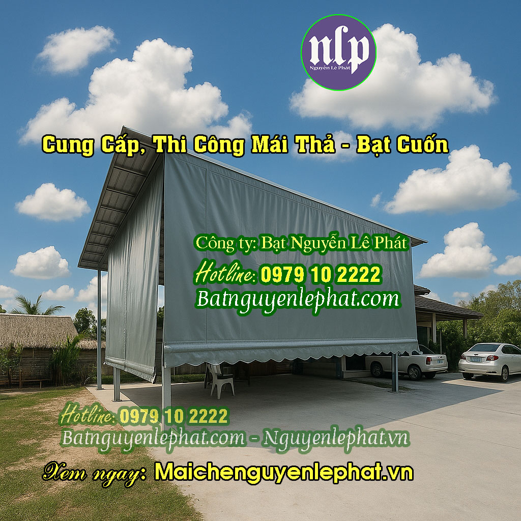 Rèm mái thả tự cuốn Tại Tân Tiến, Buôn Ma Thuột