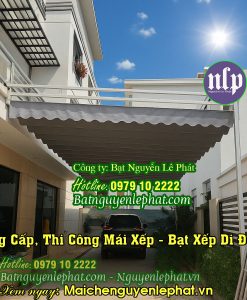 Thay bạt mái hiên , mái xếp, bạt kéo tại Buồn Ma Thuột Đắk Lắk