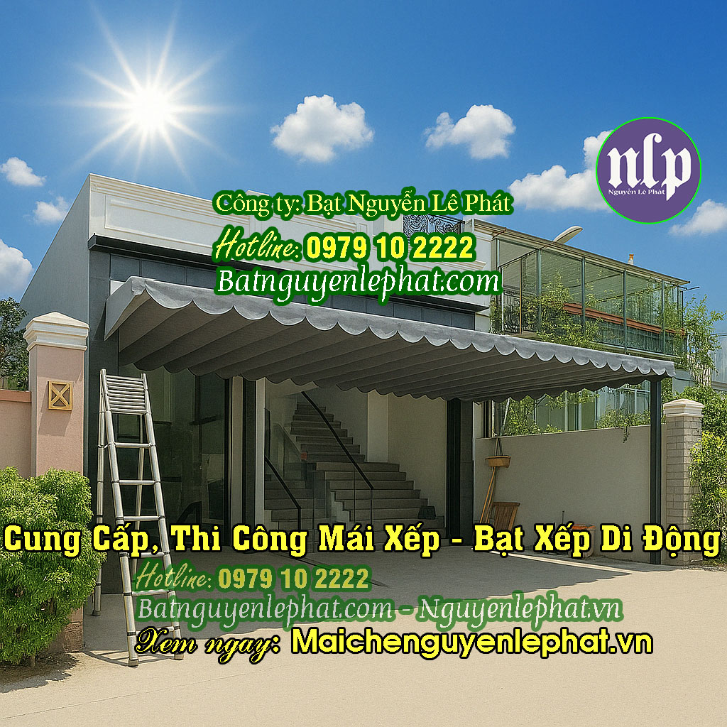 Mái che nắng cố định Tại thị trấn Buôn Trấp, Đắk Lắk