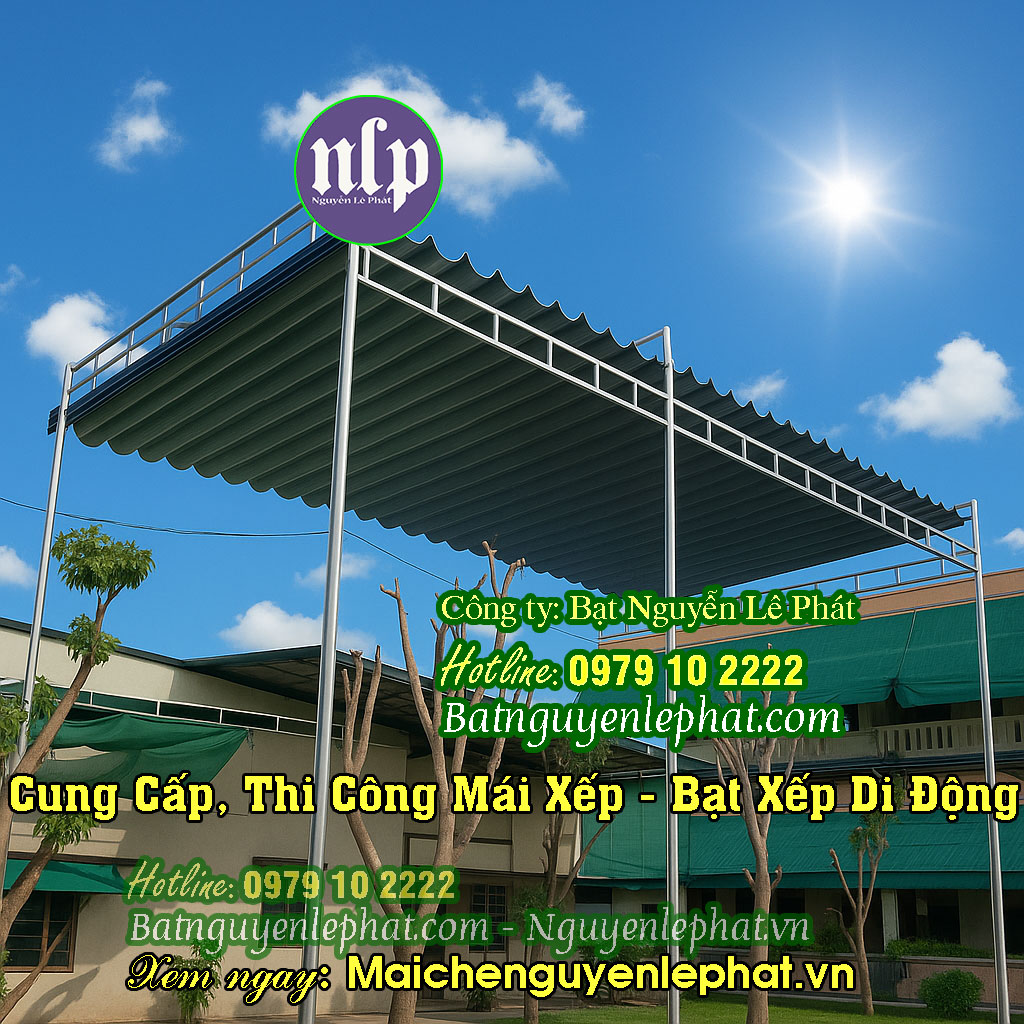 Mái hiên mái xếp Buôn Ma Thuột
