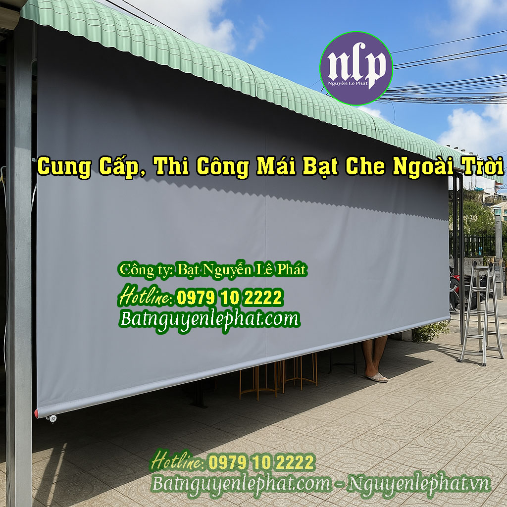 Bạt Rèm mái thả tự cuốn Tại Ea Kar, Đắk Lắk