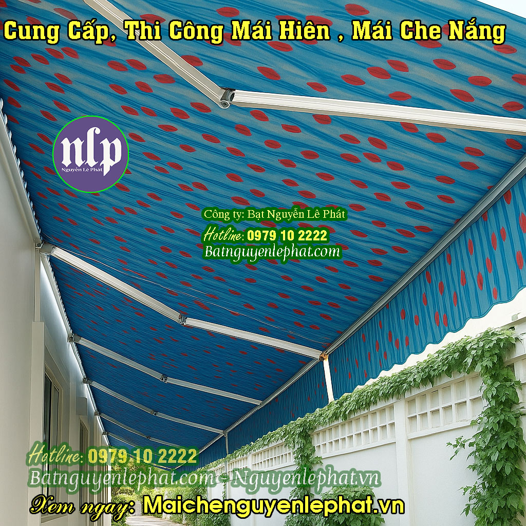 Bạt Mái hiên mái che quay tay tại thị trấn Ea Súp, Đắk Lắk, Tây nguyên Bạt Mái hiên mái che quay tay tại thị trấn Ea Súp, Đắk Lắk, Tây nguyên