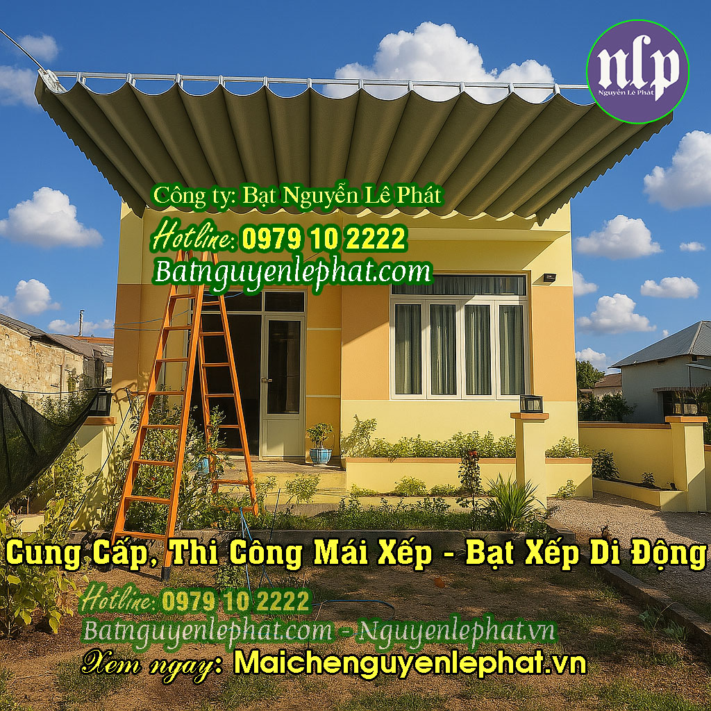 Mái che nắng cố định Tại An Bình, Buôn Hồ