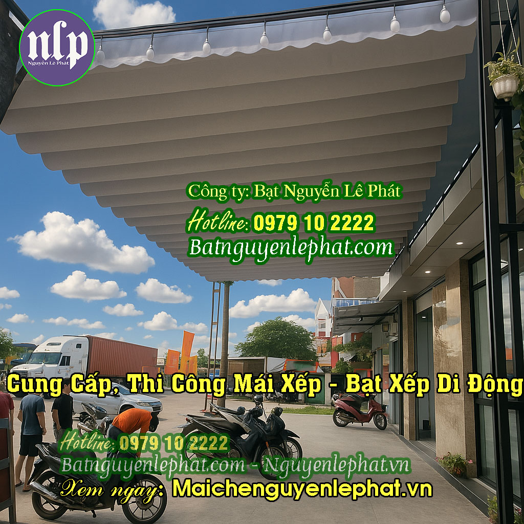 Bạt Kéo Ngoài Trời (Hệ Kéo Dây Hoặc Kéo Cáp)