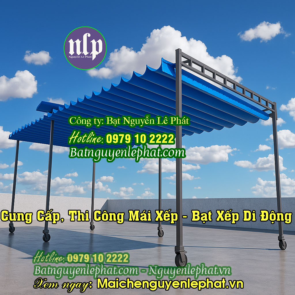 Bạt Kéo Ngoài Trời (Hệ Kéo Dây Hoặc Kéo Cáp)