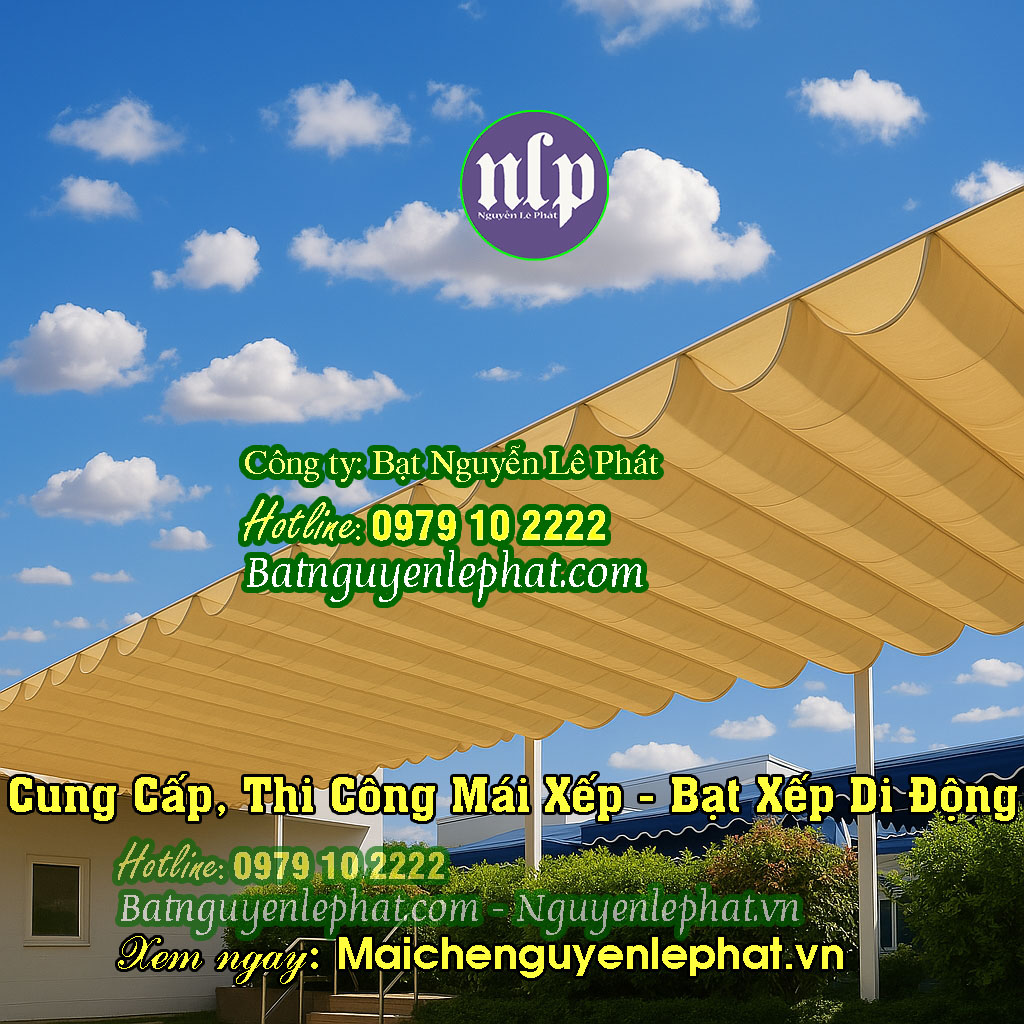 Mái che xếp lượn sóng Tại An Bình, Buôn Hồ