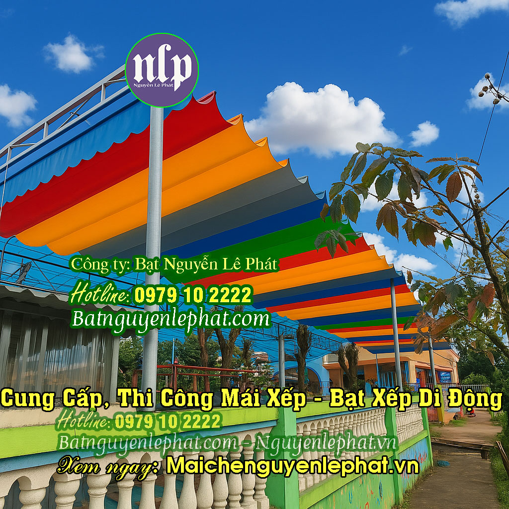 thi công mái xếp tại Buôn Ma Thuột