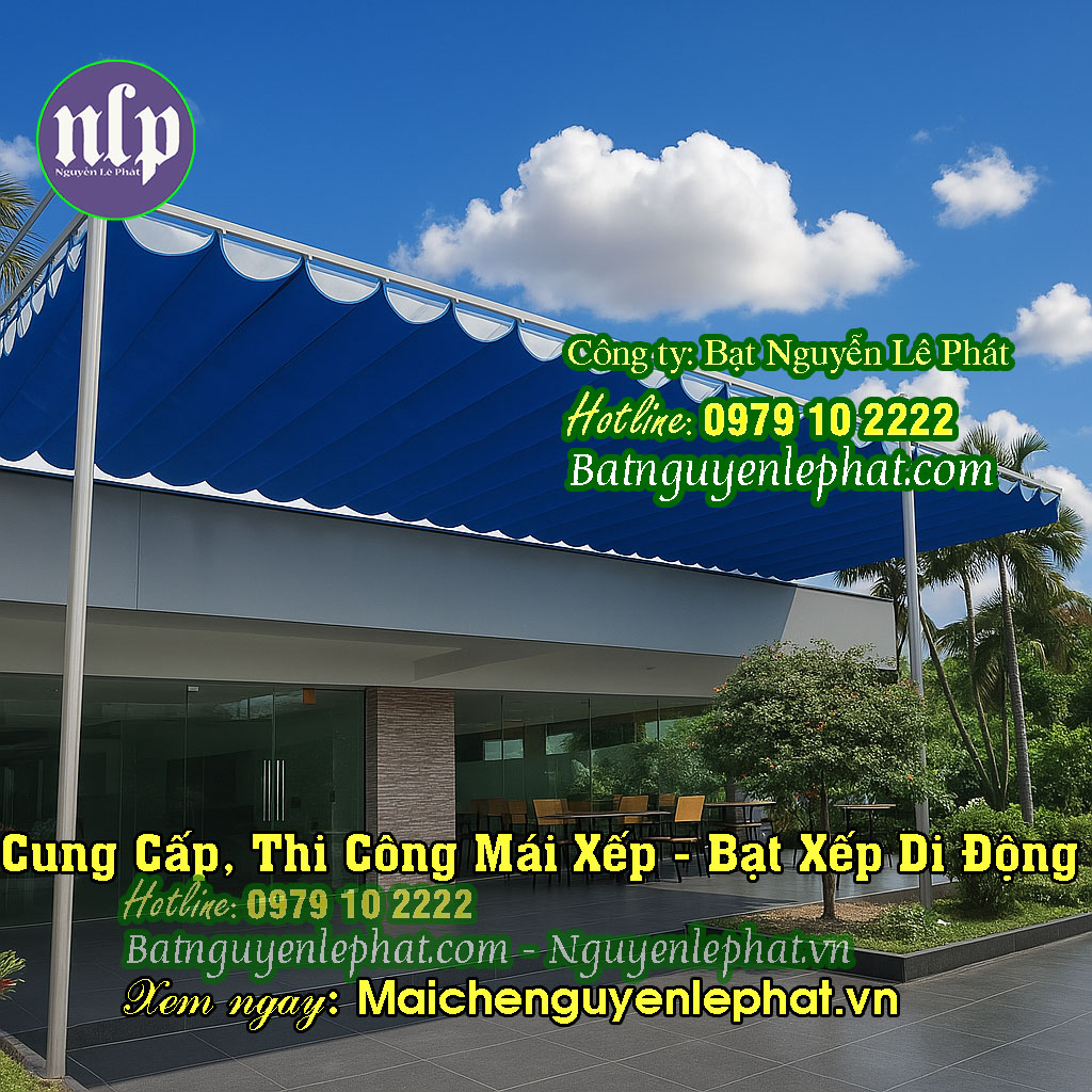 Bạt Kéo Tay Quay Mái Xếpg Tại Đạt Hiếu, Buôn Hồ