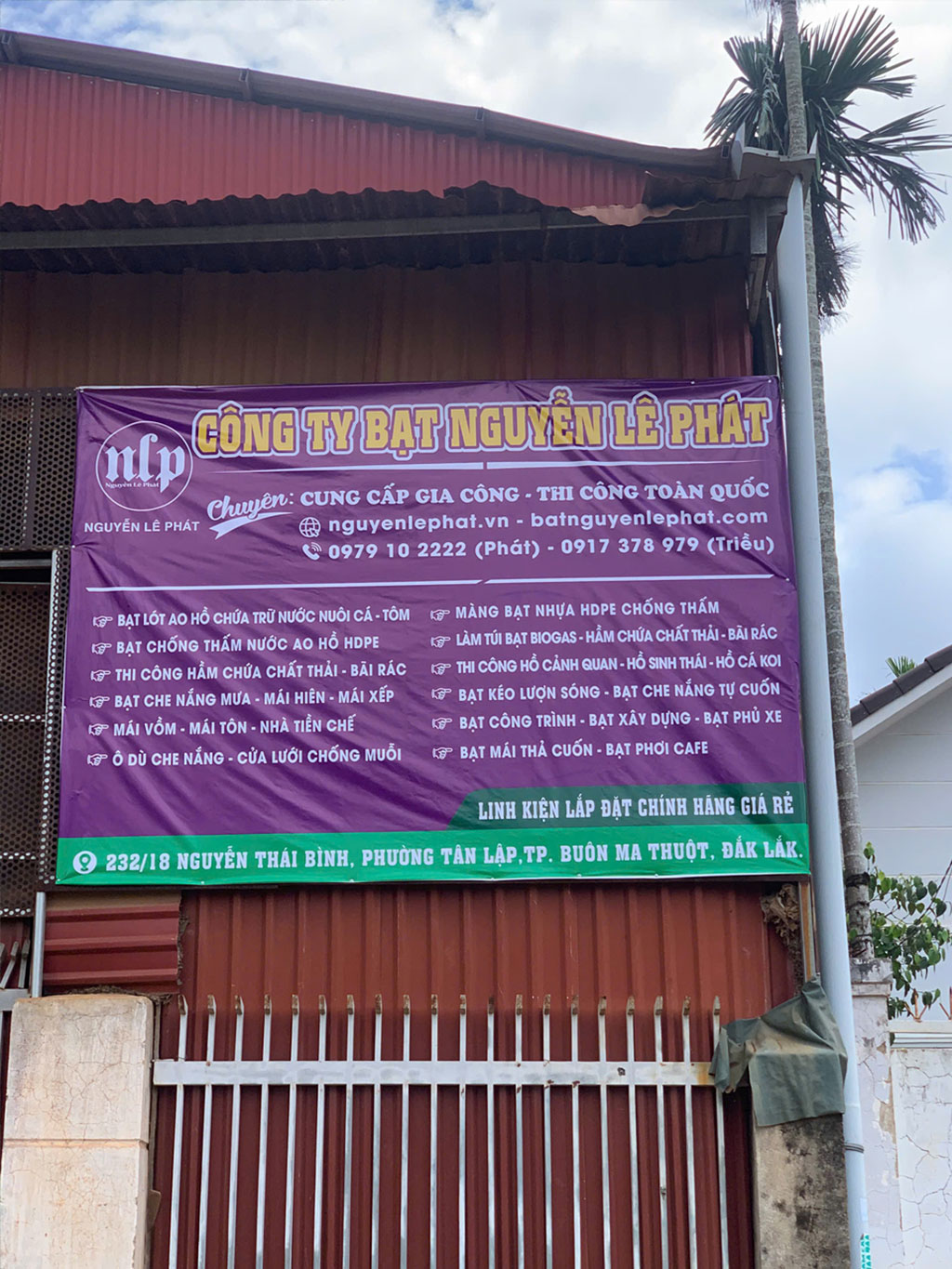 Rèm Thả Che Nắng Mưa Ngoài Trời Tại Huyện Ea H'Leo, Đắk Lắk