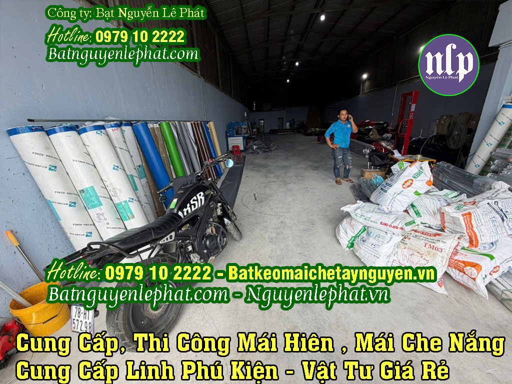 Lắp Đặt Mái Hiên Mái Xếp, Thay Bạt Mái Xếp Di Động Tại Thiện An, Buôn Hồ