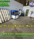 May bạt mái xếp