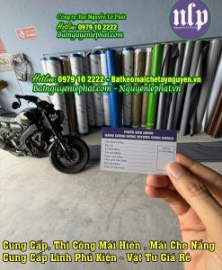 Xưởng Gia Công May Ép Bạt Che Nắng Mưa Ngoài Trời Khổ Lớn Tại Gia Lai
