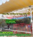 Rèm Bạt Dù Nhựa Che Nắng Mưa BMT Đắk Lắk