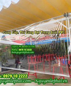Bạt Nilon Trong Suốt Che Nắng Mưa Quán Nhậu Quán Cafe Buôn Ma Thuột
